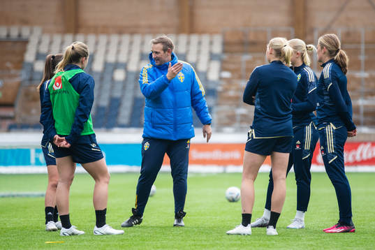 Tränare Martin Qvarmans Möller