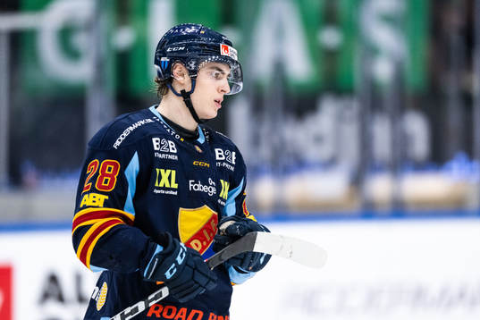 Djurgårdens Liam Öhgren deppar