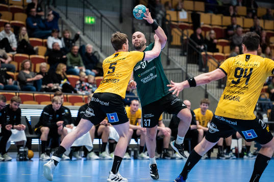 OV Helsingborgs Emil Andersson och HIF Karlskronas Axel