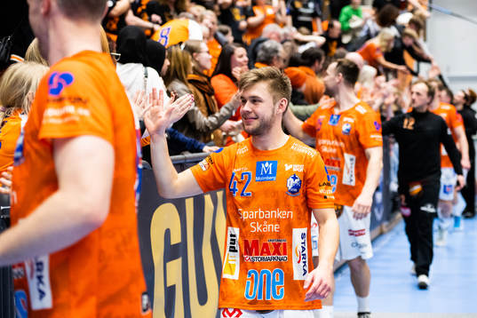 IFK Kristianstads Albin Selin Nilsson jublar