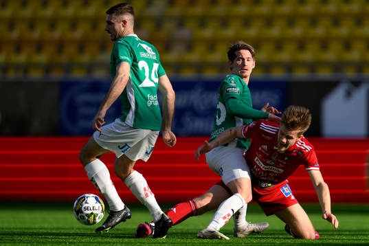 Jönköpings Södras Robin Book och Skövde AIKs Hampus