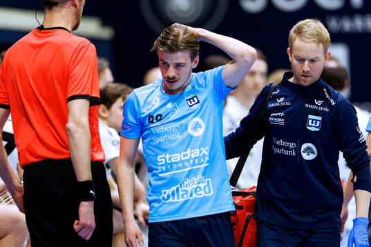 Warbergs Markus Berntsson har ont