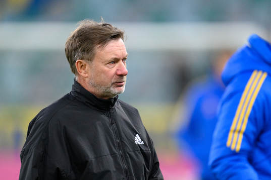 Head coach Peter Gerhardsson of Sweden