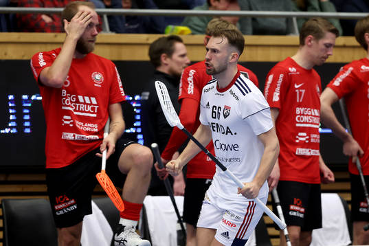 Växjös Felix Göthberg jublar