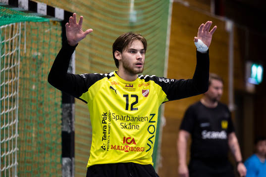 Lugis målvakt Victor Hedberg