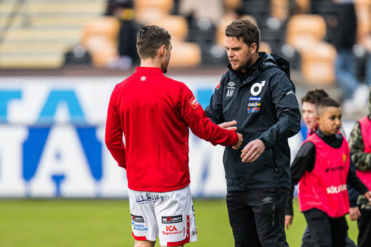 Degerfors tränare Andreas Holmberg
