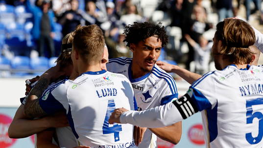 IFK Norrköpings Jesper Ceesay jublar