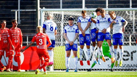 Frispark för Värnamo och IFK Norrköpings Christoffer
