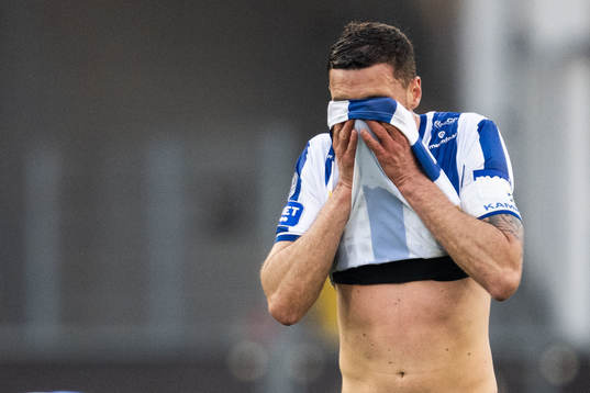 IFK Göteborgs Marcus Berg deppar