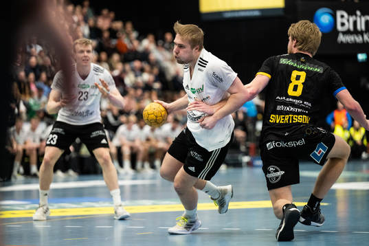 OV Helsingborgs Fabian Nygren och HIF Karlskronas Hugo