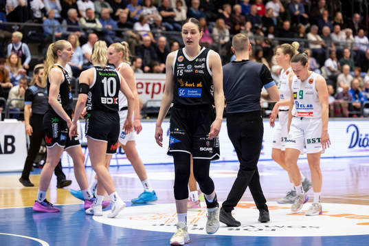 Luleå Baskets Fanny Wadling deppar