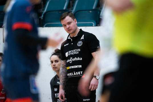 Bodens tränare Filip Olausson