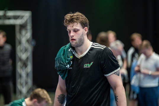 OV Helsingborgs Jensen Villads Raahauge deppar