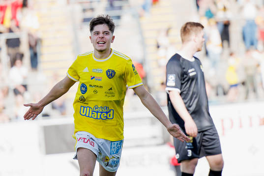 Falkenbergs Remo Gotfredsen Grgic jublar
