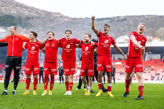 Japhet Sery Larsen and Sivert Heltne Nilsen of Brann