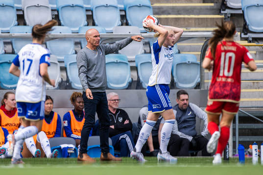 IFK Norrköpings tränare Tor-Arne Fredheim och Wilma