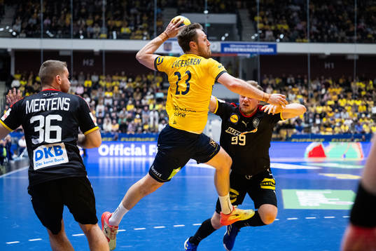 Albin Lagergren of Sweden and Luca Witzke of Germany