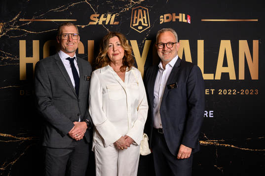 Lars Appelqvist, Helen Högberg, Stefan Larsson, Färjestad