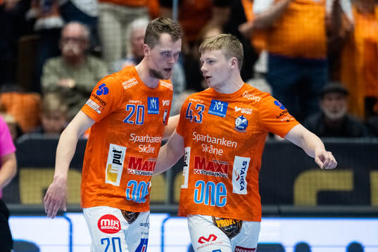 IFK Kristianstads Emil Frend Öfors och Isak Larsson