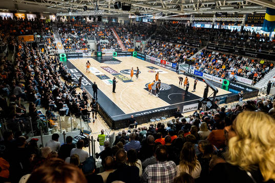 Vy över Stadium Arena