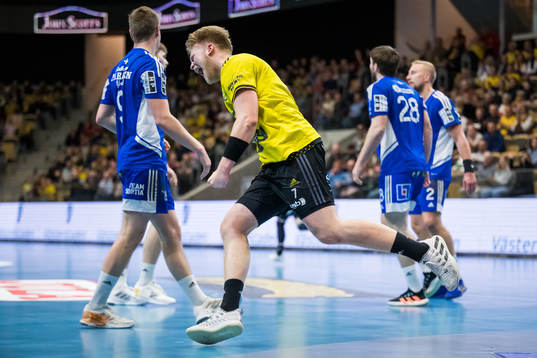 Sävehofs Felix Möller jublar