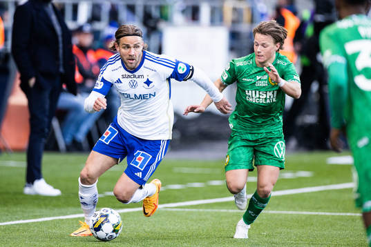 IFK Norrköpings Christoffer Nyman och Hammarbys August