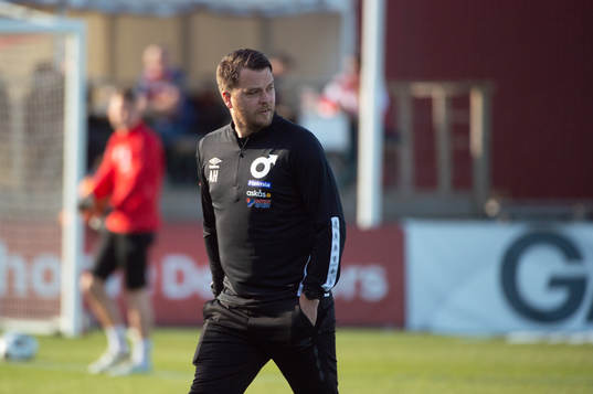 Degerfors tränare Andreas Holmberg