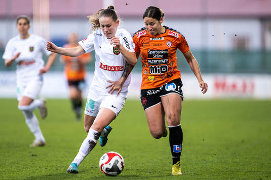 Brommapojkarnas Ida Bengtsson och Kristianstads Tabitha