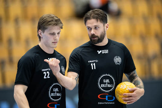 Hammarbys Viktor Ahlstrand och Martin Dolk