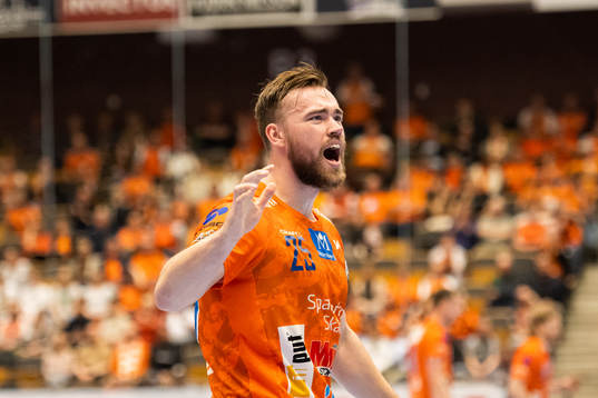 IFK Kristianstads Ludvig Åström jublar