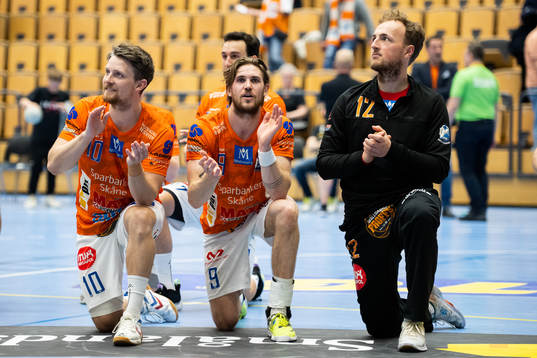IFK Kristianstads Matias Jepsen, Anton Hallbäck och