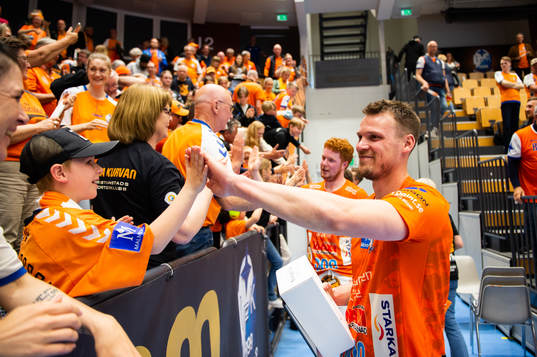 IFK Kristianstads Markus Olsson jublar
