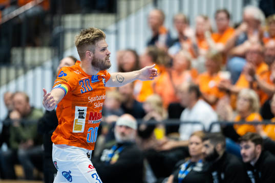 IFK Kristianstads Anton Halen jublar