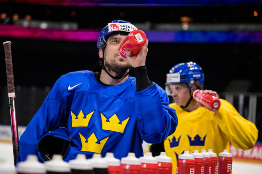 Henrik Tömmernes of Sweden at a practice session