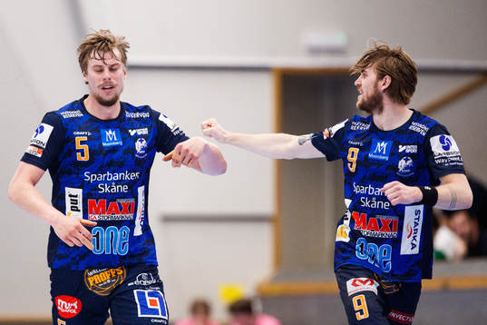 IFK Kristianstads Hampus Henningsson och Anton Hallbäck
