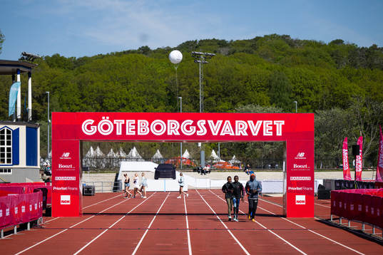 Målgången