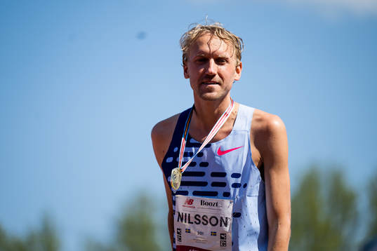 David Nilsson, Högby IF, vid prisutdelningen