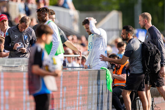 Malmö FFs Lasse Nielsen byts ut