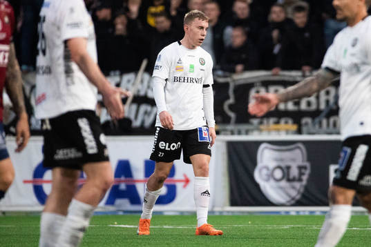 Örebros Valgeir Valgeirsson deppar
