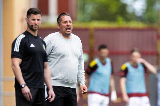 Östersunds tränare Magnus Powell