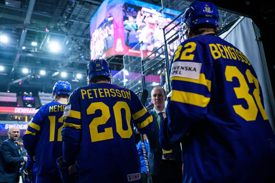 Patrik Nemeth, André Petersson and Lukas Bengtsson of