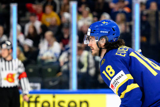 Dennis Everberg of Sweden celebrates