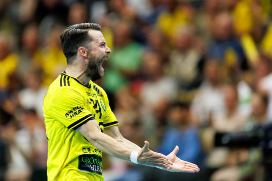 Sävehofs Sebastian Karlsson jublar