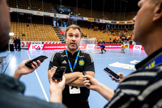 Sävehofs tränare Michael Apelgren