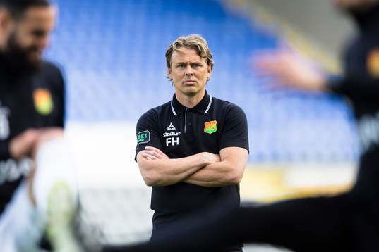 GAIS tränare Fredrik Holmberg
