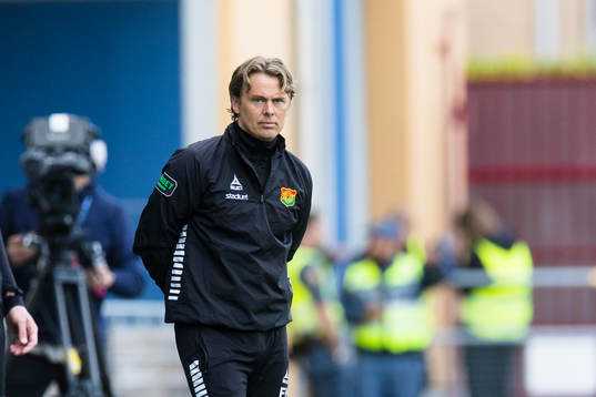 GAIS tränare Fredrik Holmberg