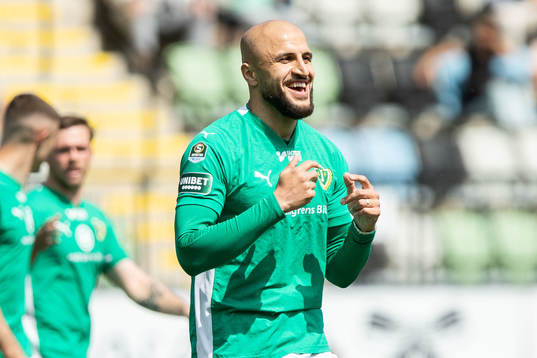 Jönköpings Södras Pashang Abdulla jublar