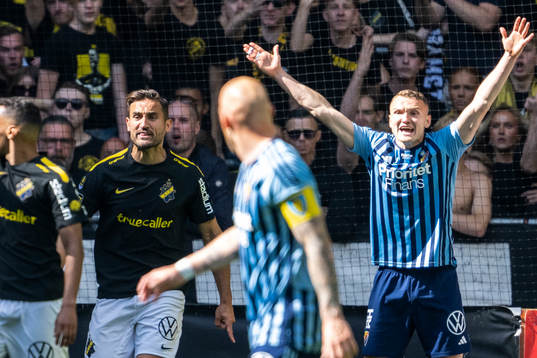 AIKs Sotirios Papagiannopoulos och Djurgårdens Piotr