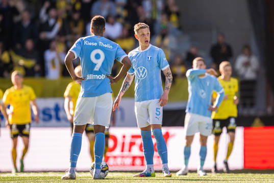 Malmö FFs Søren Rieks deppar