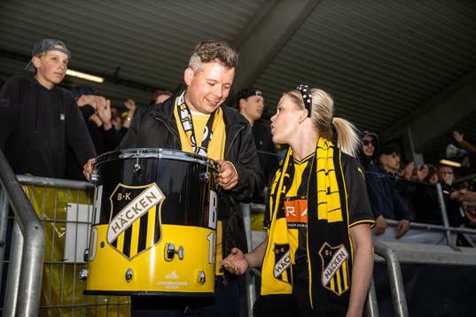 Johannes Jensen, ordförande i Häckens supporterklubb